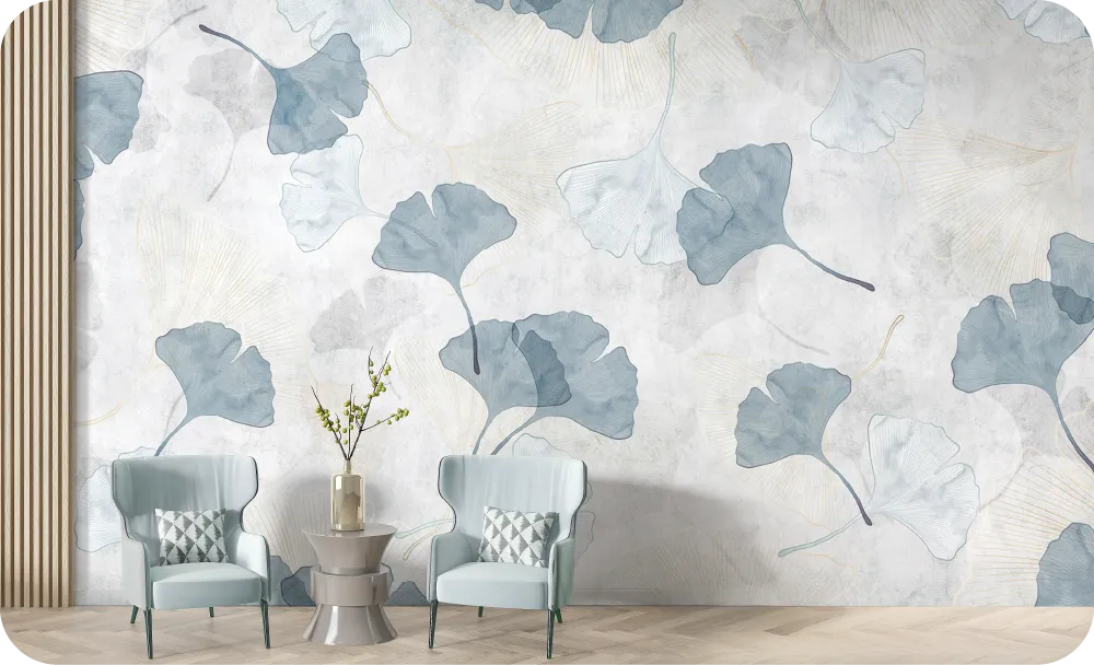 Foliage Wallpaper for Spa and Salon